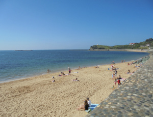 Basque country beach