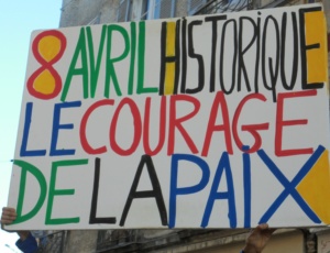 peace sign for the basque country