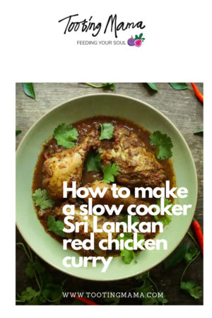 slow cooker Sri Lankan chicken curry
