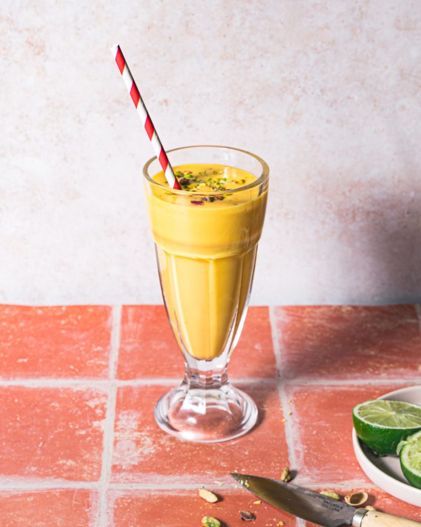 How to make mango lassi at home, and make it authentic A glass of mango lassi