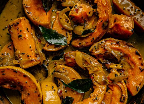 Sri Lankan roasted pumpkin curry