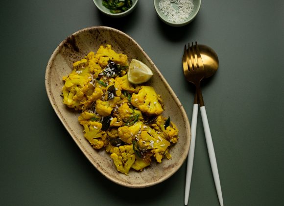 Authentic recipe for cauliflower mallung