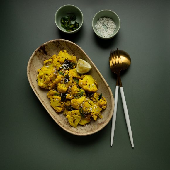 Authentic recipe for cauliflower mallung